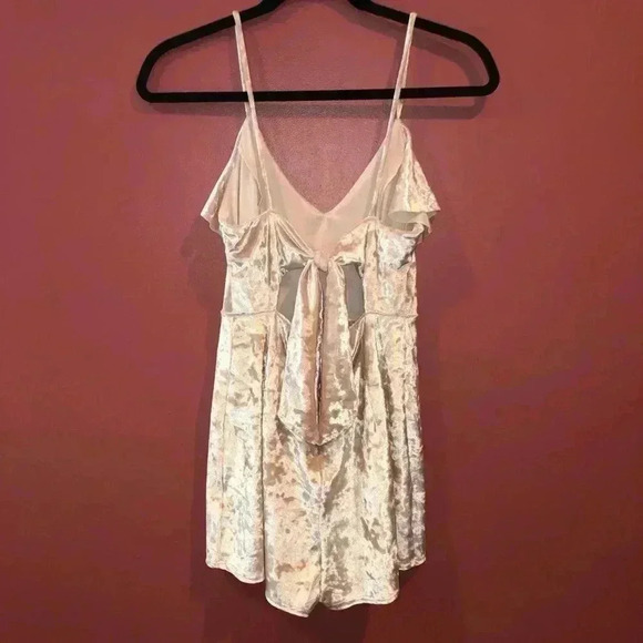 Urban Outfitters Velvet Romper - Picture 5 of 5